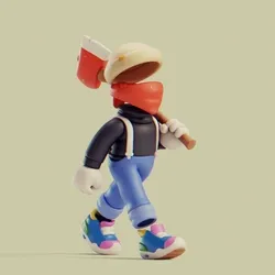 Invisible Friends 3D #529