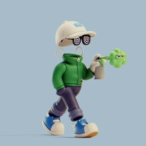 Invisible Friends 3D #3033