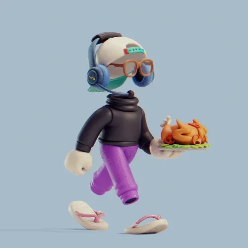 Invisible Friends 3D #2298
