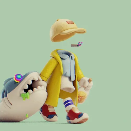 Invisible Friends 3D #2038