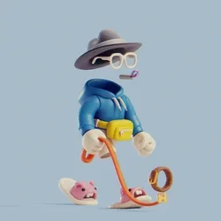 Invisible Friends 3D #171
