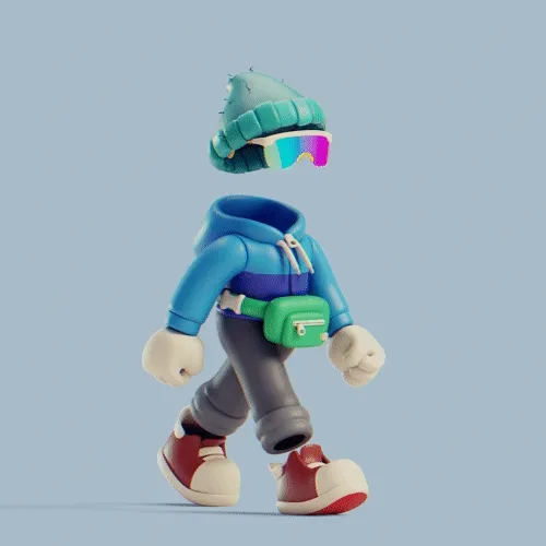Invisible Friends 3D #3038