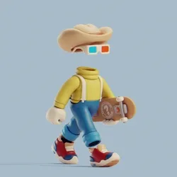 Invisible Friends 3D #4510