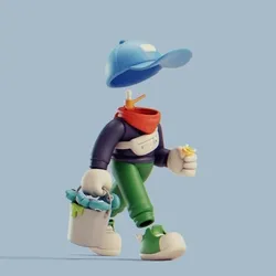 Invisible Friends 3D #2244