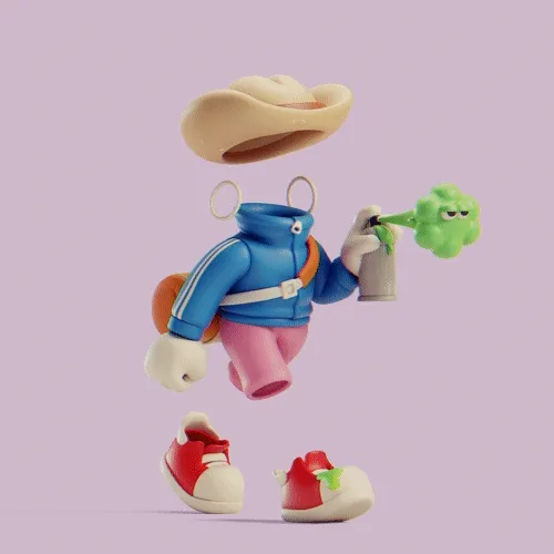 3d Invisible Friends
