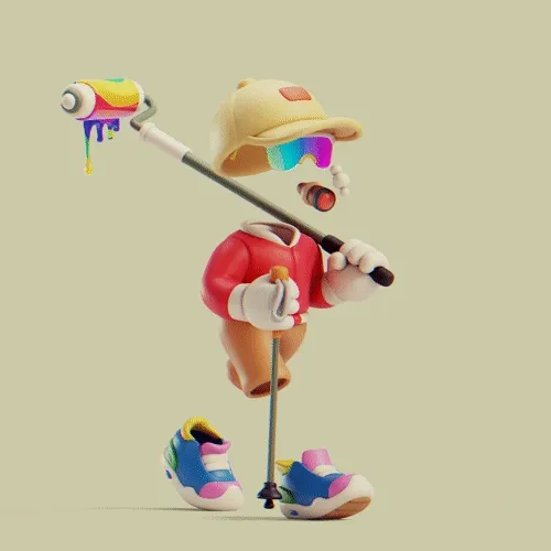 Invisible Friends 3D #3016