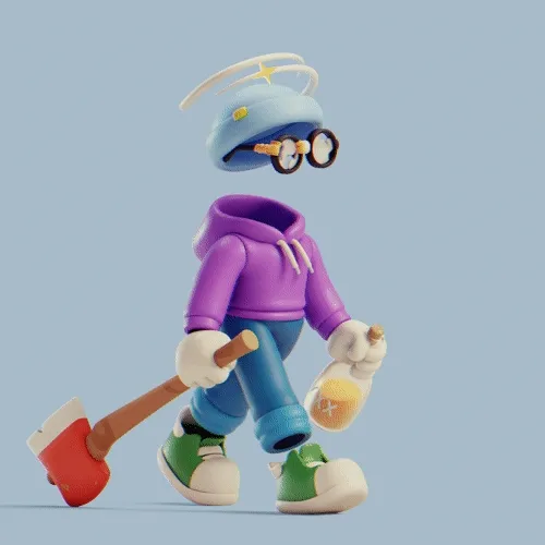 Invisible Friends 3D #1449