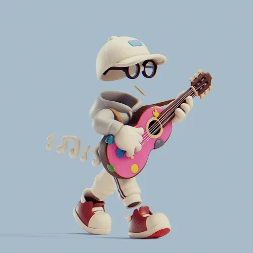 Invisible Friends 3D #1606