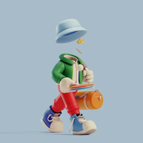 3d Invisible Friends