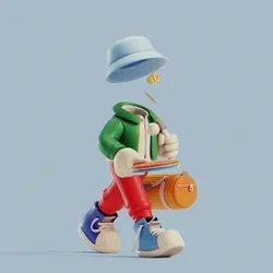 Invisible Friends 3D #2975