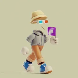 Invisible Friends 3D #2089