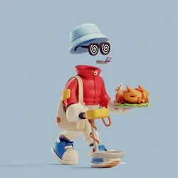 Invisible Friends 3D #2074
