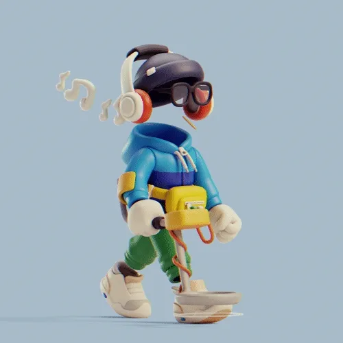 3d Invisible Friends