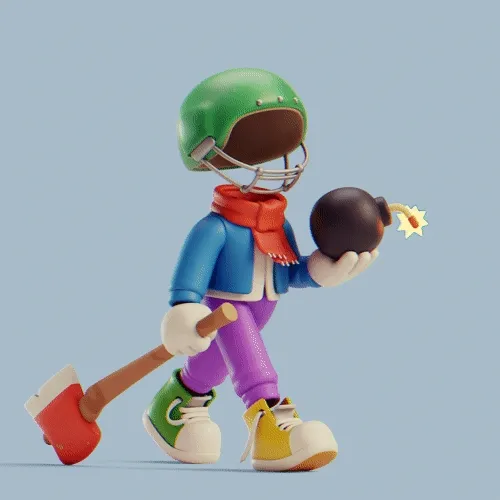 3d Invisible Friends