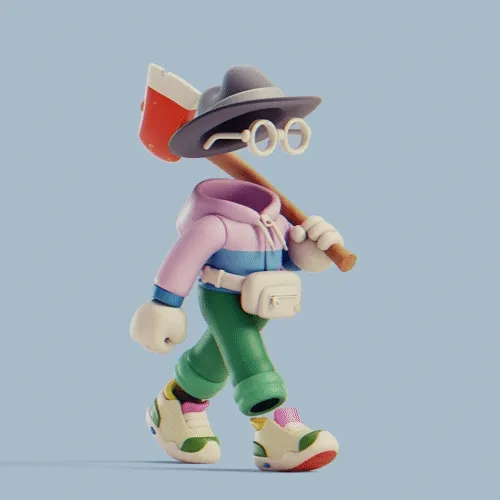Invisible Friends 3D #1635