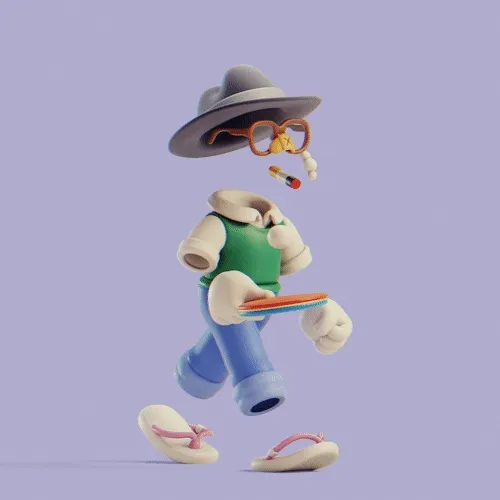 3d Invisible Friends