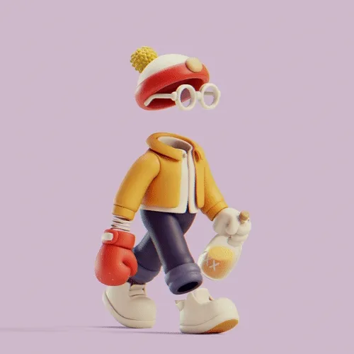 Invisible Friends 3D #2699