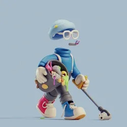 Invisible Friends 3D #467