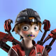 7457