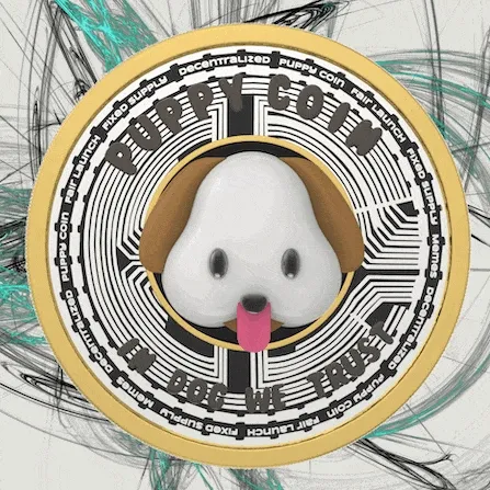 Minted Puppy Coins
