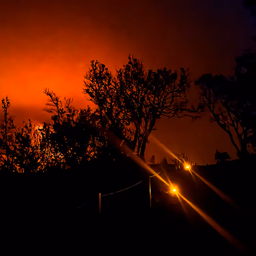 Where Pele's Light Leads