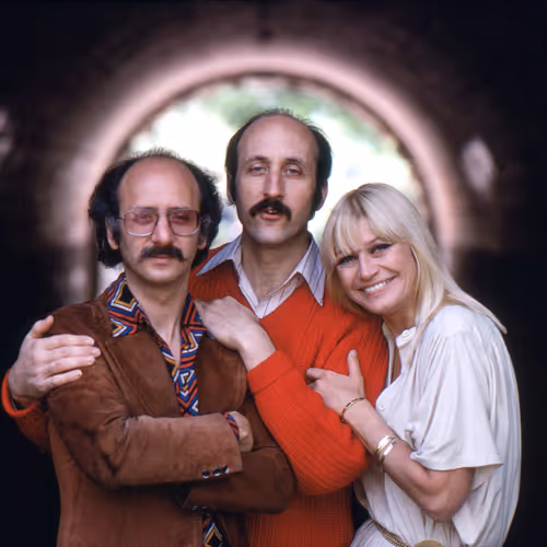 Peter Yarrow, Noel Stookey & Mary Travers Photographed By David Gahr