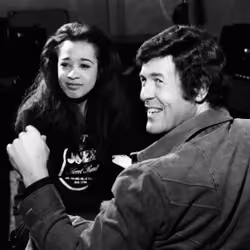 Ronnie Spector & Bruce MorrowPhotographed By David Gahr