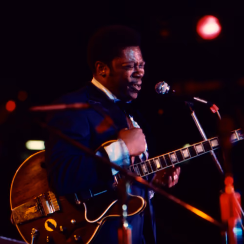 B.B. King Photographed By David Gahr