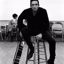 Johnny Cash Photographed By David Gahr