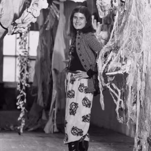 Nancy Graves Photographed By David Gahr