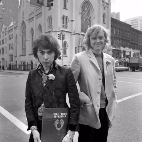 Andrew Lloyd Weber & Tim Rice Photographed By David Gahr