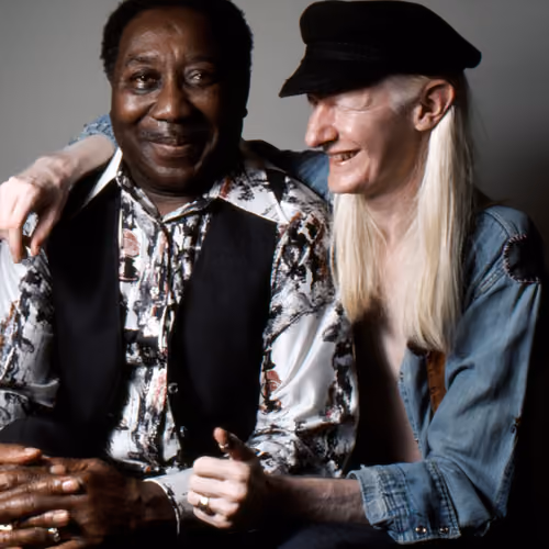 Muddy Waters & Johnny Winter Photographed By David Gahr