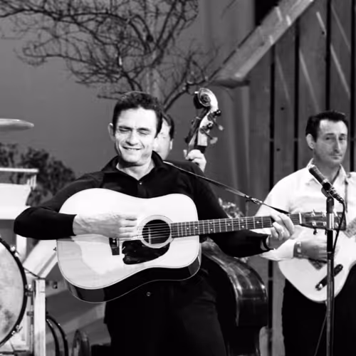Johnny Cash Photographed By David Gahr