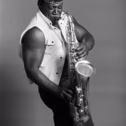 Clarence Clemons Photographed By David Gahr