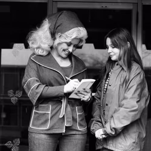 Dolly Parton Photographed By David Gahr
