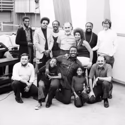 Tom Dowd, Aretha Franklin, Jerry Wexler, & Arif Mardin Photographed By David Gahr