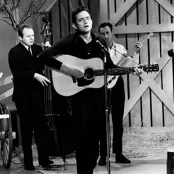 Johnny Cash Photographed By David Gahr
