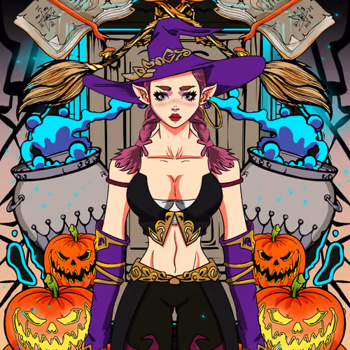 Arcane Alchemy: Pumpkin Sorceress