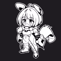 Hashflops Monochrome #002