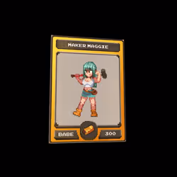 [Gold] Maker Maggie - #131 of 300