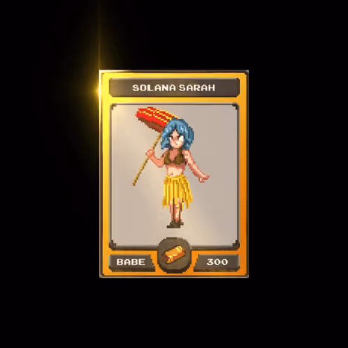 [Gold] Solana Sarah - #59 of 300