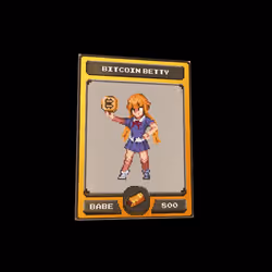 [Gold] Bitcoin Betty - #103 of 800