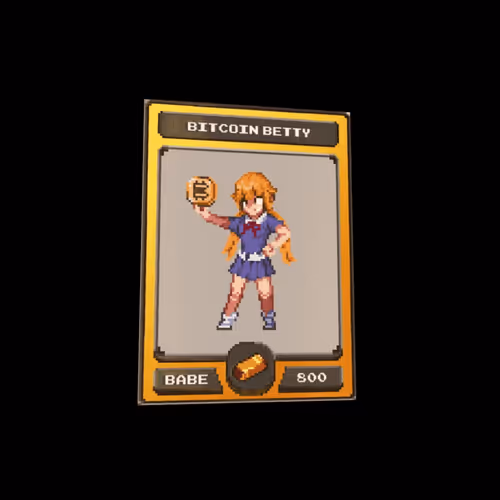 [Gold] Bitcoin Betty - #113 of 800
