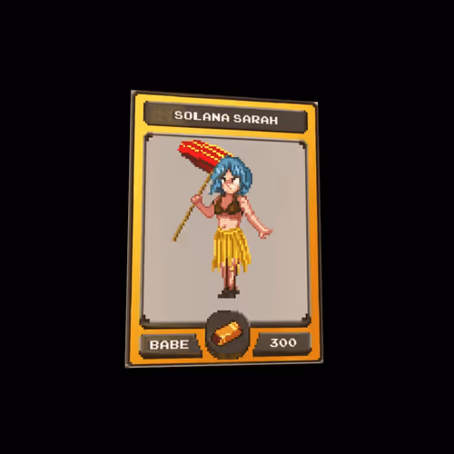 [Gold] Solana Sarah - #57 of 300