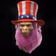 6734