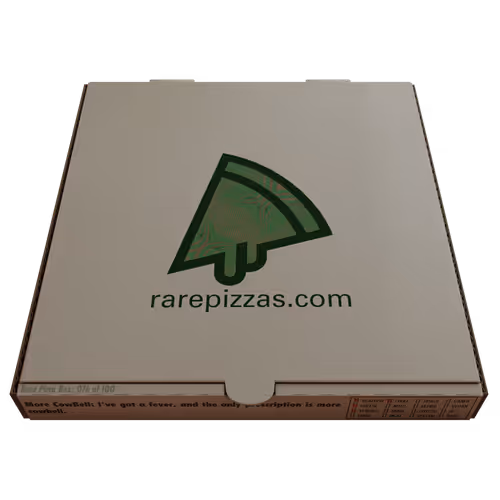 Rare Pizzas Box