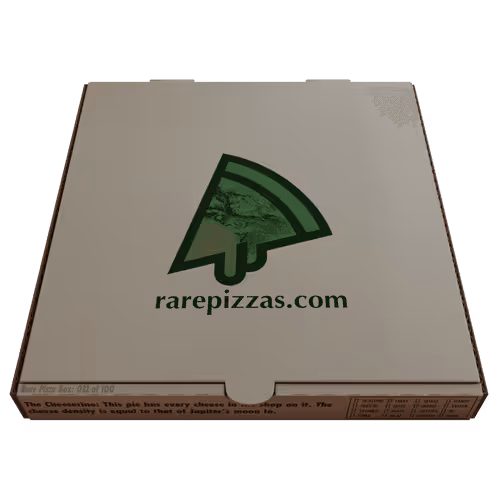 Rare Pizzas Box