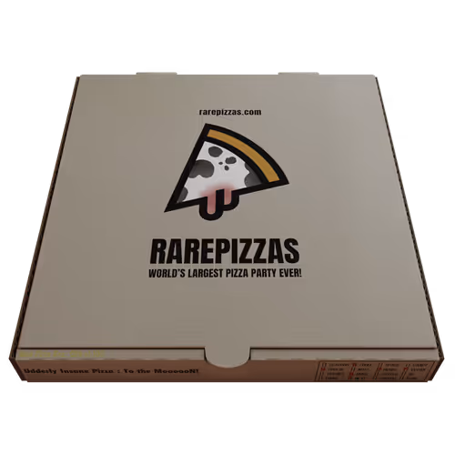 Rare Pizzas Box