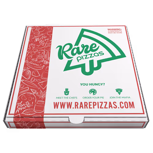 Rare Pizzas Box