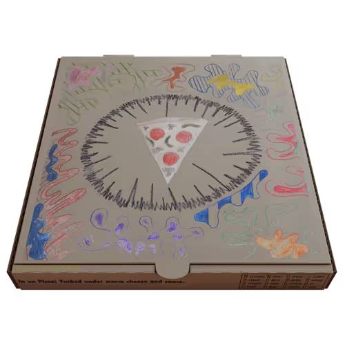 Rare Pizzas Box